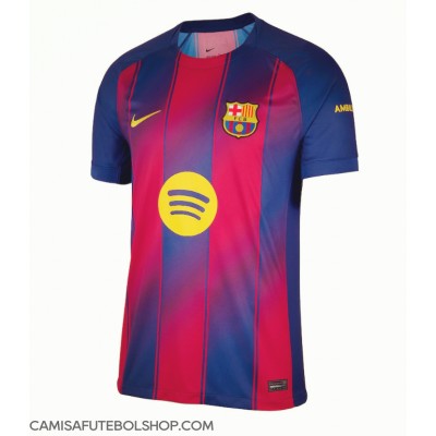 Camisa de time de futebol Barcelona Jules Kounde #23 Replicas 1º Equipamento 2025-26 Manga Curta Camisa de time de futebol Barcelona Jules Kounde #23 Replicas 1º Equipamento 2025-26 Manga Curta